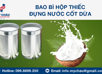 Sản Xuất Hộp Thiếc Đựng Nước Cốt Dừa